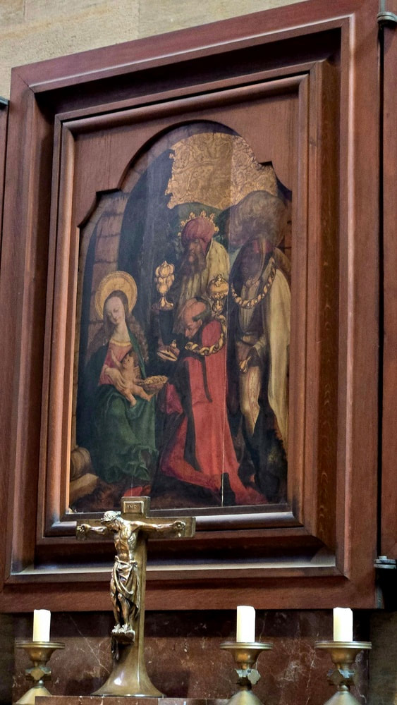 Ołtarz w kaplicy Schwarzenberskiej, katedra św. Wita